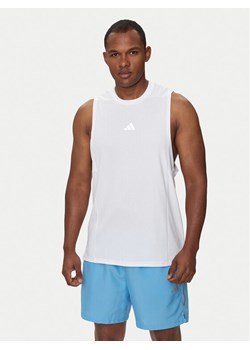 adidas Koszulka techniczna Designed for Training IS3709 Biały Regular Fit ze sklepu MODIVO w kategorii T-shirty męskie - zdjęcie 182624084