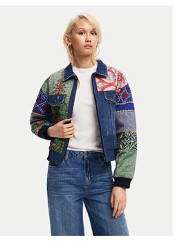 Desigual Kurtka jeansowa Amsterdam 24WWED32 Kolorowy Regular Fit ze sklepu MODIVO w kategorii Kurtki damskie - zdjęcie 182624110