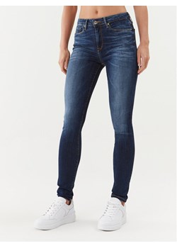 Tommy Hilfiger Jeansy Slim Fit Heritage Como WW0WW11860 Granatowy Slim Fit ze sklepu MODIVO w kategorii Jeansy damskie - zdjęcie 182624210