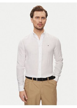 Tommy Hilfiger Koszula MW0MW34602 Biały Regular Fit ze sklepu MODIVO w kategorii Koszule męskie - zdjęcie 182624233