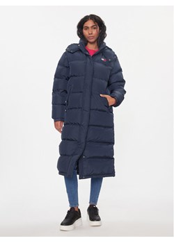 Tommy Jeans Kurtka puchowa Alaska DW0DW14287 Granatowy Regular Fit ze sklepu MODIVO w kategorii Kurtki damskie - zdjęcie 182624260