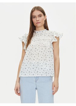 Vero Moda Bluzka Trine 10301205 Biały Standard Fit ze sklepu MODIVO w kategorii Bluzki damskie - zdjęcie 182624291