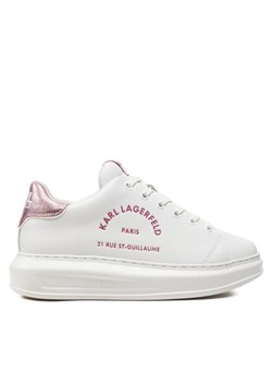 KARL LAGERFELD Sneakersy KL62539F Biały ze sklepu MODIVO w kategorii Buty sportowe damskie - zdjęcie 182624480