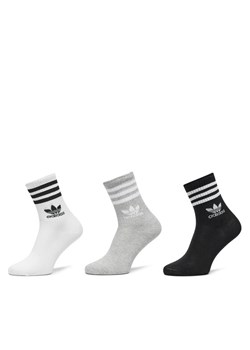 adidas Zestaw 3 par wysokich skarpet unisex Mid Cut Crew IL5023 Kolorowy - id: 0000304874765 - marki adidas - 182624501 adidas Zestaw 3 par wysokich skarpet unisex Mid Cut Crew IL5023 Kolorowy ze sklepu MODIVO w kategorii Skarpetki damskie - zdjęcie 182624501
