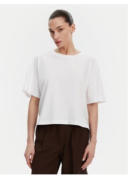 French Connection T-Shirt 76BZA Biały Relaxed Fit ze sklepu MODIVO w kategorii Bluzki damskie - zdjęcie 182624533