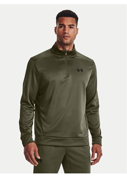 Under Armour Bluza Armor Fleece 1373358 Zielony Regular Fit ze sklepu MODIVO w kategorii Bluzy męskie - zdjęcie 182624570