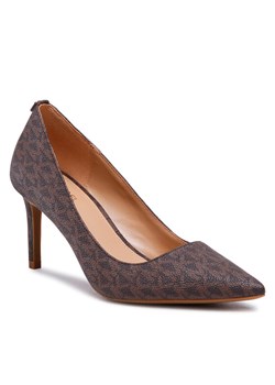 MICHAEL Michael Kors Szpilki Alina Flex Pump 40F2HNMP1B Brązowy ze sklepu MODIVO w kategorii Czółenka - zdjęcie 182624574