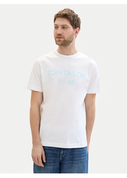 Tom Tailor T-Shirt 1041871 Biały Regular Fit ze sklepu MODIVO w kategorii T-shirty męskie - zdjęcie 182624590