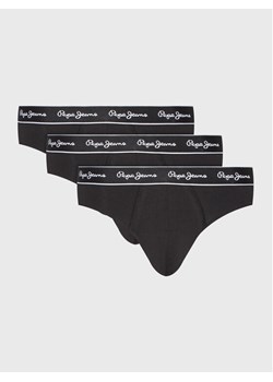 Pepe Jeans Komplet 3 par slipów Pepe Bf 3P PMU10970 Czarny ze sklepu MODIVO w kategorii Majtki męskie - zdjęcie 182624664
