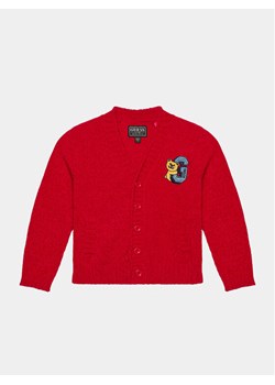Guess Sweter N3BR02 Z39O0 Czerwony Regular Fit ze sklepu MODIVO w kategorii Swetry chłopięce - zdjęcie 182624724