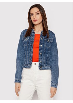 ONLY Kurtka jeansowa Tia 15170682 Granatowy Regular Fit ze sklepu MODIVO w kategorii Kurtki damskie - zdjęcie 182624733