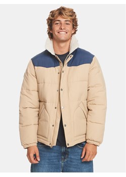 Quiksilver Kurtka puchowa The Puffer Jckt EQYJK03981 Beżowy Regular Fit ze sklepu MODIVO w kategorii Kurtki męskie - zdjęcie 182624754