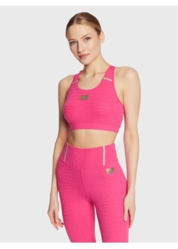 EA7 Emporio Armani Biustonosz top 3RTH02 TJKEZ 1417 Różowy ze sklepu MODIVO w kategorii Biustonosze - zdjęcie 182624893