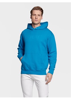 Replay Bluza M6265A.000.23358P Niebieski Regular Fit ze sklepu MODIVO w kategorii Bluzy męskie - zdjęcie 182624933