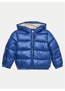 Guess Kurtka puchowa N4BL01 WEGY0 Granatowy Regular Fit ze sklepu MODIVO w kategorii Kurtki chłopięce - zdjęcie 182625083