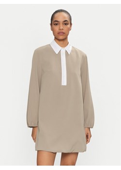Please Sukienka codzienna A12YCSI000 Beżowy Loose Fit ze sklepu MODIVO w kategorii Sukienki - zdjęcie 182625192