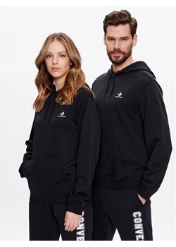 Converse Bluza Unisex Go-To Embroidered Star Chevron 10023874-A01 Czarny Regular Fit ze sklepu MODIVO w kategorii Bluzy męskie - zdjęcie 182625214