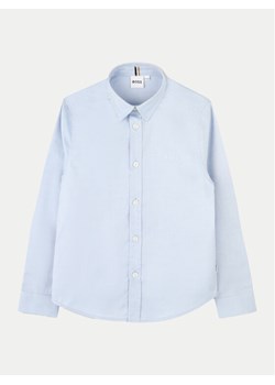 Boss Koszula J51130 S Błękitny Regular Fit ze sklepu MODIVO w kategorii Koszule chłopięce - zdjęcie 182625283