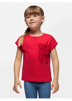 Mayoral T-Shirt 3087 Czerwony Regular Fit ze sklepu MODIVO w kategorii Bluzki dziewczęce - zdjęcie 182625574