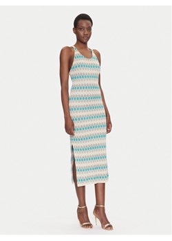 Fracomina Sukienka dzianinowa FS25SD5006K414F8 Kolorowy Slim Fit ze sklepu MODIVO w kategorii Sukienki - zdjęcie 182625611