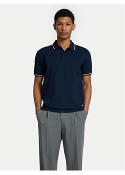 Selected Homme Polo 16095852 Granatowy Slim Fit ze sklepu MODIVO w kategorii T-shirty męskie - zdjęcie 182625654
