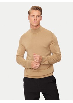 Selected Homme Golf Tray 16094653 Beżowy Regular Fit ze sklepu MODIVO w kategorii Swetry męskie - zdjęcie 182625702