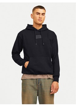 Jack&Jones Bluza Hakkai 12256841 Czarny Relaxed Fit ze sklepu MODIVO w kategorii Bluzy męskie - zdjęcie 182625720