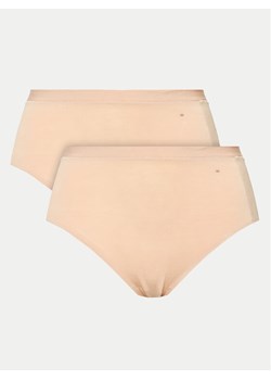 Triumph Komplet 2 par fig klasycznych z wysokim stanem Smart Natural 10214889 Beżowy ze sklepu MODIVO w kategorii Majtki damskie - zdjęcie 182625741