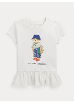 Polo Ralph Lauren T-Shirt 310915833001 Biały Regular Fit ze sklepu MODIVO w kategorii Koszulki niemowlęce - zdjęcie 182625762