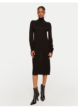 Calvin Klein Sukienka dzianinowa K20K207485 Czarny Regular Fit ze sklepu MODIVO w kategorii Sukienki - zdjęcie 182625884