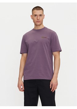 Timberland T-Shirt TB0A6DMA Fioletowy Regular Fit ze sklepu MODIVO w kategorii T-shirty męskie - zdjęcie 182625900