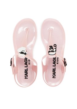 Karl Lagerfeld Kids Sandały Z30370 S Różowy ze sklepu MODIVO w kategorii Sandały dziecięce - zdjęcie 182625903
