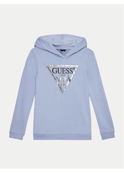 Guess Bluza J83Q14 KAUG0 Niebieski Regular Fit ze sklepu MODIVO w kategorii Bluzy chłopięce - zdjęcie 182625954