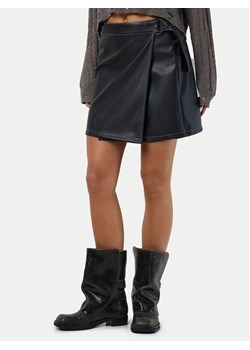 Noisy May Spódnica z imitacji skóry Mandy 27030945 Czarny Regular Fit ze sklepu MODIVO w kategorii Spódnice - zdjęcie 182626082