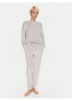DKNY Piżama YI90034 Szary Relaxed Fit ze sklepu MODIVO w kategorii Piżamy damskie - zdjęcie 182626111