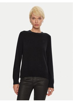Tommy Hilfiger Sweter WW0WW43202 Czarny Regular Fit ze sklepu MODIVO w kategorii Swetry damskie - zdjęcie 182626173
