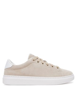 BOSS Sneakersy 50541646 Beżowy ze sklepu MODIVO w kategorii Buty sportowe damskie - zdjęcie 182626220