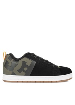 DC Sneakersy COURT GRAFFIK SQ ADYS100442-BO0 Czarny ze sklepu MODIVO w kategorii Buty sportowe męskie - zdjęcie 182626223