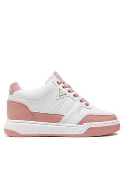 Guess Sneakersy Marlew FLTMAR FAL12 Biały ze sklepu MODIVO w kategorii Buty sportowe damskie - zdjęcie 182626262