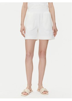 Emporio Armani Szorty sportowe EW000778 AF12186 U1131 Biały Loose Fit ze sklepu MODIVO w kategorii Szorty - zdjęcie 182626270