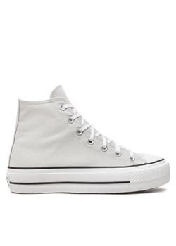 Converse Trampki Chuck Taylor All Star Lift Platform Hi A08287C Szary ze sklepu MODIVO w kategorii Trampki damskie - zdjęcie 182626332