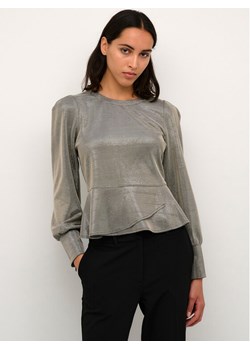 Karen by Simonsen Bluzka Kansaskb 10104595 Srebrny Shaped Fit ze sklepu MODIVO w kategorii Bluzki damskie - zdjęcie 182626441