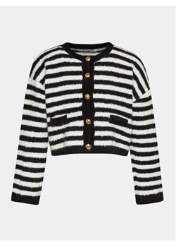 Gina Tricot Kardigan 21386 Czarny Relaxed Fit ze sklepu MODIVO w kategorii Swetry damskie - zdjęcie 182626453