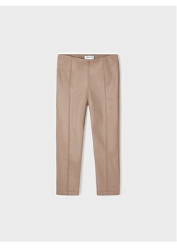 Mayoral Legginsy 4.780 Beżowy Regular Fit ze sklepu MODIVO w kategorii Spodnie dziewczęce - zdjęcie 182626502