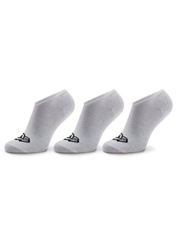 New Era Zestaw 3 par niskich skarpet unisex Flag Sneaker Sock 13113638 Biały ze sklepu MODIVO w kategorii Skarpetki damskie - zdjęcie 182626532