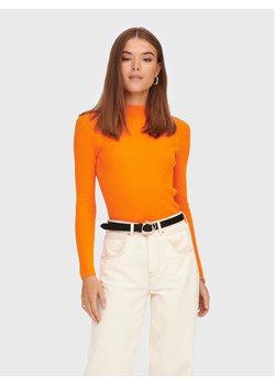 ONLY Sweter Rachella 15272596 Żółty Slim Fit ze sklepu MODIVO w kategorii Swetry damskie - zdjęcie 182626652