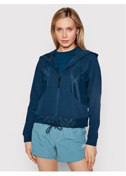 The North Face Bluza Hode-Ap NF0A3LC5 Granatowy Regular Fit ze sklepu MODIVO w kategorii Bluzy damskie - zdjęcie 182626694