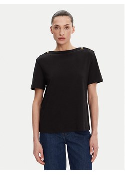 Tommy Hilfiger Bluzka WW0WW42907 Czarny Regular Fit ze sklepu MODIVO w kategorii Bluzki damskie - zdjęcie 182626803
