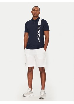 Lacoste Polo DH8940 Granatowy Regular Fit ze sklepu MODIVO w kategorii T-shirty męskie - zdjęcie 182627070