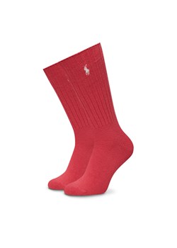 Polo Ralph Lauren Skarpety wysokie damskie 449915908035 Różowy ze sklepu MODIVO w kategorii Skarpetki damskie - zdjęcie 182627150